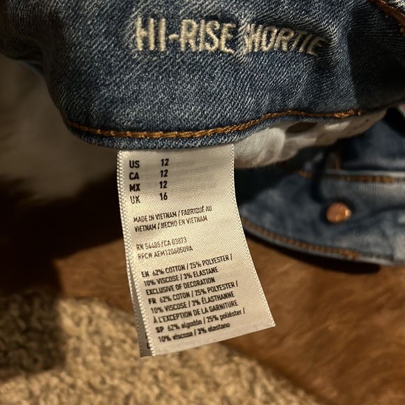 American eagle cut off shorts size 12 - Picture 3 of 3